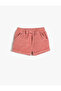 Velvet Shorts Corduroy Cotton with Pockets