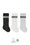 Girl Boy Baby Kids Derby 3-Piece Knee High Socks