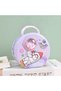 Metal Piggy Bank with Space Astronaut Design Purple Color 15 cm - 5