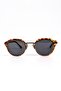 Bumble Metal Unisex Leopard Black Sunglasses - 5