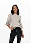 Jdyrue Life - Chateau Gray L/S Pullover Knt Noos 15216638 - 3