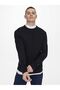 Onsphil Reg 12 Struc Crew Knit Noos 22022855 Dark Navy - 7