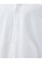 قميص بقصة ضيقة وأكمام طويلة من مزيج القطن - 6
