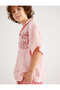 Muslin Shirt Short Sleeve Embroidered Detail Textured - 4