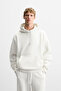 Trend Bi̇z Hooded Kangaroo Pocket 3 Thread Raster Unisex Sweatshirt