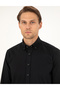 Black Regular Fit Long Sleeve Shirt 50292553-Vr046 - 2