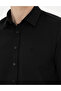 Black Slim Fit Dobby Long Sleeve Shirt 50289391-Vr046 - 7