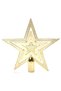 Christmas Pine Tree Ornament 18 cm Gold Star Tepelik