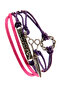 Adjustable Size Unisex Bracelet Bundle with Rope and Leather Detail - 3