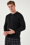 Men's Pajama Set - Plaid, Cotton, Regular Fit, Long Sleeve 60961005 - 4