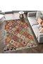 Melisa Collection Multicolor Ethnic Patterned Woven Base Modern Decorative Carpet melisa30 - 3