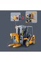 Up down Lever with Hook and Roller Friction Work Machine Toy Forklift 17 cm
