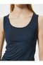 Τετράγωνο γιακά Slim Fit Basic Undershirt - Αμάνικο - 5