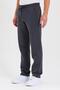 Anthracite Back Pocket Label Detailed Straight Leg Men's Cotton Sweatpants - 2