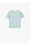 T-Shirt Short Sleeve Summer Themed Cotton - 2