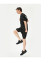 Sports Shorts with Lace-Up Waist Printed - 2