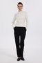 Side Pocket Skinny Leg Trousers Black