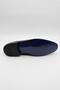 Men's Black Genuine Leather Patent Leather Neolite Sole Lace-Up Tuxedo Shoes 1033235126 - 2