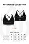 Attractive Collection Women's Black Seamless / Seamless Triangle Bra / Sports Bra - 6
