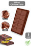 1 Piece Dubai Chocolate Mold - Large Tablet Chocolate Mold Silicone Mold