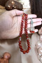 Agate Prayer Beads Faceted Cut Prayer Beads 33 Prayer Beads Red Agate Prayer Beads Certified Special Mdf Boxed 10 mm - 7