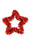 Christmas Ornament Stripe Star Red 44 cm - 2