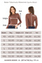 Stretch Fabric Cotton Crop T-Shirt - Slim Fit - Light Brown - 6