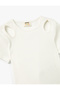 T-Shirt Short Sleeve Ribbed Cotton with Window Detail - 3