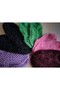 5 Pieces of Dowry Gift Glittery Mesh Knitted Booties - 2