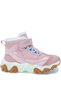 Radus Fur Light Sole Orthopedic Girl's Boots Patent Leather Powder Pink
