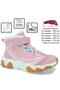 Radus Fur Light Sole Orthopedic Girl's Boots Patent Leather Powder Pink - 2