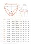 10 Pieces of Yüksel Bel Bato Large Size Cotton Combed Cotton Lycra, Flexible (Oversize) Panties - 5