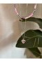 2-Piece Silver Zircon Heart Pendant Combin - 2