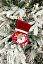 Christmas Tree Ornament Santa Claus Figured Socks 16X14 cm