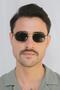Marny Gold Green Men's Sunglasses - 2
