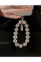Round Nickel Plated Stone Charm Accessory Compatible with All Phone Models - 4