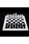 Real Marble Chess Set, Black and White Marble Chess Set 30x30 cm