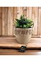 Wicker Jute Basket Decorative Basket Gift Basket Flower Pot Organizer - 5