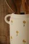Simple Floral Patterned Handled Nordic Style Leafy Spoon Holder - 4