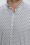 Men's Gray Long Sleeve Classic Slim Fit Cotton Lycra Shirt 1004225247 - 6