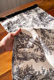 Black Tasseled, English Peasants Pattern 40X140Cm Runner - 4