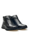 Women's Genuine Leather Comfort Casual Daily Boots (36-41) 24K 24402004 K Z Black - 5