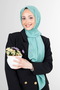 Brisa Voile Shawl Mint(Fine Delicate Special and Daily Use)