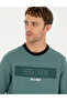 Green Regular Fit Crew Neck Sweatshirt 50279532-Vr054 - 2