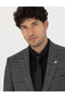 Smoked Slim Fit Plaid Suit 50279140-Vr058 - 2
