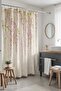 Bathroom Curtain, Pendulum Pink Flowers Pattern Shower Curtain, Bathtub Curtain 175X200Cm - 2