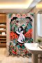 Bathroom Curtain, Girl in the Forest Patterned Shower Curtain, Bathtub Curtain 175X200Cm - 3