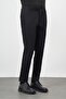 Men's Black Cotton Comfort Fit Chino Trousers with Side Pockets 1003245164 - 2