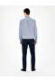 Navy Blue Straight Fit Jean Trousers 50285131-Vr033 - 4