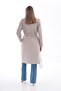 Women's Belted Lined Cashmere Coat 245335   - - 5